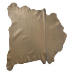 PRAVÁ KŮŽE JEHNĚTINA - BRONZOVÁ - METALICKÁ - Obrázek 2