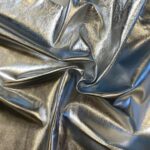 PRAVÁ KŮŽE JEHNĚTINA - STŘÍBRNÁ - METALICKÁ