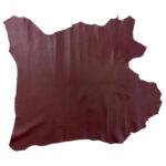 PRAVÁ KŮŽE JEHNĚTINA - VÍNOVÁ - Obrázek 2