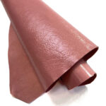 PRAVÁ KŮŽE JEHNĚTINA - RŮŽOVÁ - LAKOVANÁ