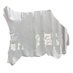 PRAVÁ KŮŽE JEHNĚTINA - BÍLÁ - LAKOVANÁ - Obrázek 2