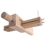 ŘEZAČKA NA KŮŽI Z JASANOVÉHO DŘEVA