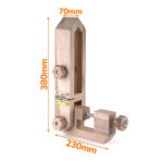 SEDLÁŘSKÝ KONÍK Z JASANOVÉHO DŘEVA - Obrázek 3