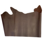 HOVĚZÍ USEŇ / TŘÍSLOČINĚNÁ HLAZENICE - TMAVĚ HNĚDÁ - 2.4-2.6 mm - Obrázek 2