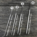 JEHLY PRO RUČNÍ ŠITÍ -  SADA 5 ks - Obrázek 2