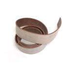 HOVĚZÍ KŮŽE NA OPASEK - RETRO – 125cm - 3.2-3.3 mm