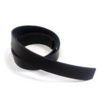 HOVĚZÍ KŮŽE NA OPASEK – ČERNÁ – 125cm – 3,9-4,1 mm - Obrázek 2