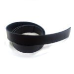 HOVĚZÍ KŮŽE NA OPASEK – ČERNÁ – 125cm – 3,9-4,1 mm