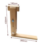 SEDLÁŘSKÝ KONÍK Z JASANOVÉHO DŘEVA - Obrázek 2