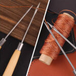 PROFESIONÁLNÍ  ŠIDLA K ŠITÍ KŮŽE - SADA 2 ks - Obrázek 3