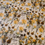 VZOROVANÉ  USNĚ - HOVĚZÍ KŮŽE - KVĚTY - Obrázek 3