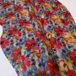 VZOROVANÉ  USNĚ - HOVĚZÍ KŮŽE - KVĚTY - Obrázek 3