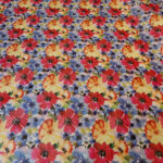 VZOROVANÉ  USNĚ - HOVĚZÍ KŮŽE - KVĚTY - Obrázek 4