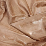 IMITACE HADÍ KŮŽE - HOVĚZÍ KŮŽE - KÁVA