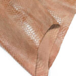 IMITACE HADÍ KŮŽE - HOVĚZÍ KŮŽE - KÁVA - Obrázek 2