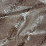 IMITACE HADÍ KŮŽE - HOVĚZÍ KŮŽE - ČOKOLÁDOVÁ