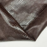 IMITACE HADÍ KŮŽE - HOVĚZÍ KŮŽE - ČOKOLÁDOVÁ - Obrázek 2