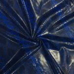 HADÍ IMITACE / HOVĚZÍ KŮŽE - MODRÁ