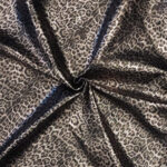 LEOPARD IMITACE - HOVĚZÍ KŮŽE - BRONZOVÁ