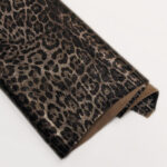 LEOPARD IMITACE - HOVĚZÍ KŮŽE - BRONZOVÁ - Obrázek 2