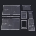 ŠABLONA NA PENĚŽENKY - 11,5 x 9,5 x 1,5 cm