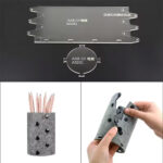 ŠABLONA - STOJÁNEK NA TUŽKY - 11,5 x 9,5 x 1,5 cm - Obrázek 2