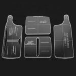 ŠABLONA NA PENĚŽENKY - 9 x 12 x 2,5 cm