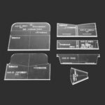 ŠABLONA NA PENĚŽENKY - 20,5 x 9,5 x 2 cm