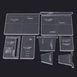 ŠABLONA NA PENĚŽENKY - 10 x 13.5 x 1.5cm