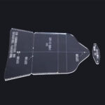 ŠABLONA NA POUZDRO - 17 x 6 x 3 cm