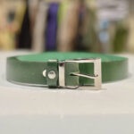 DÁMSKÝ KOŽENÝ OPASEK - ZELENÝ