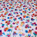 VZOROVANÉ  USNĚ - HOVĚZÍ PRÁVÝ SEMIŠ - KVĚTY - Obrázek 3