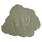 PRAVÁ KŮŽE JEHNĚTINA - OLIVOVÁ - Obrázek 2