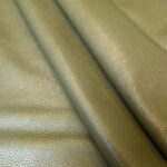 PRAVÁ KŮŽE - HOVĚZÍ USEŇ - KHAKI - 1,4-1,7 mm / Cela – 15Kč x 1dm² - Obrázek 2