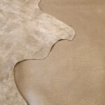 PRAVÁ KŮŽE - HOVĚZÍ USEŇ - MOKA - 1,4-1,7 mm - Obrázek 3