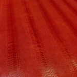 IMITACE HADÍ KŮŽE - HOVĚZÍ KŮŽE - ČERVENÁ - 0,8-1,1 mm - Obrázek 4