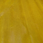 IMITACE HADÍ KŮŽE - HOVĚZÍ KŮŽE - HOŘČICOVÁ - 0,8-1,1 mm - Obrázek 4