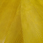 IMITACE HADÍ KŮŽE - HOVĚZÍ KŮŽE - HOŘČICOVÁ - 0,8-1,1 mm - Obrázek 2