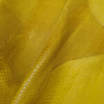 IMITACE HADÍ KŮŽE - HOVĚZÍ KŮŽE - HOŘČICOVÁ - 0,8-1,1 mm - Obrázek 3