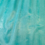 IMITACE HADÍ KŮŽE - HOVĚZÍ KŮŽE - TYRKYSOVÁ - 0,8-1,1 mm - Obrázek 3