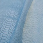 IMITACE HADÍ KŮŽE - HOVĚZÍ KŮŽE - SVĚTLE MODRÁ - 0,8-1,1 mm - Obrázek 3