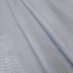 IMITACE HADÍ KŮŽE - HOVĚZÍ KŮŽE - SVĚTLE ŠEDÁ - 0,8-1,2 mm