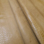 IMITACE HADÍ KŮŽE - HOVĚZÍ KŮŽE - PÍSEK - 0,8-1,1 mm