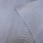 IMITACE HADÍ KŮŽE - HOVĚZÍ KŮŽE - SVĚTLE ŠEDÁ - 0,8-1,1 mm - Obrázek 3