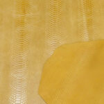 IMITACE HADÍ KŮŽE - HOVĚZÍ KŮŽE - SVĚTLE HNĚDÁ - 0,8-1,1 mm - Obrázek 3