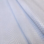 IMITACE HADÍ KŮŽE - HOVĚZÍ KŮŽE - SVĚTLE ŠEDÁ - 0,8-1,1 mm