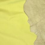 PRAVÁ KŮŽE - HOVĚZÍ USEŇ - CITRONOVÁ - 0,9 – 1,0 mm - Obrázek 2