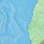 PRAVÁ KŮŽE - HOVĚZÍ USEŇ - TYRKYSOVÁ - 1,1 – 1,3 mm - Obrázek 2