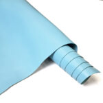 HOVĚZÍ KŮŽE - TŘÍSLOČINĚNÁ HLAZENICE - TYRKYSOVÁ - 1,3-1,4 mm