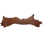 HOVĚZÍ KŮŽE - TŘÍSLOČINĚNÉ KRAJE - KRAZY HORSE - HNĚDÁ - 1.4-1.6 mm - Obrázek 6